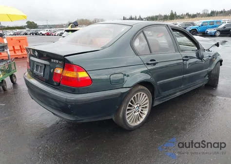 2003 BMW 325Xi из США, поврежденный, VIN WBAEU33493PH88072